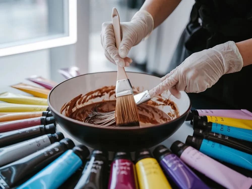 Jak mieszać farby do włosów, aby uniknąć niepożądanych efektów