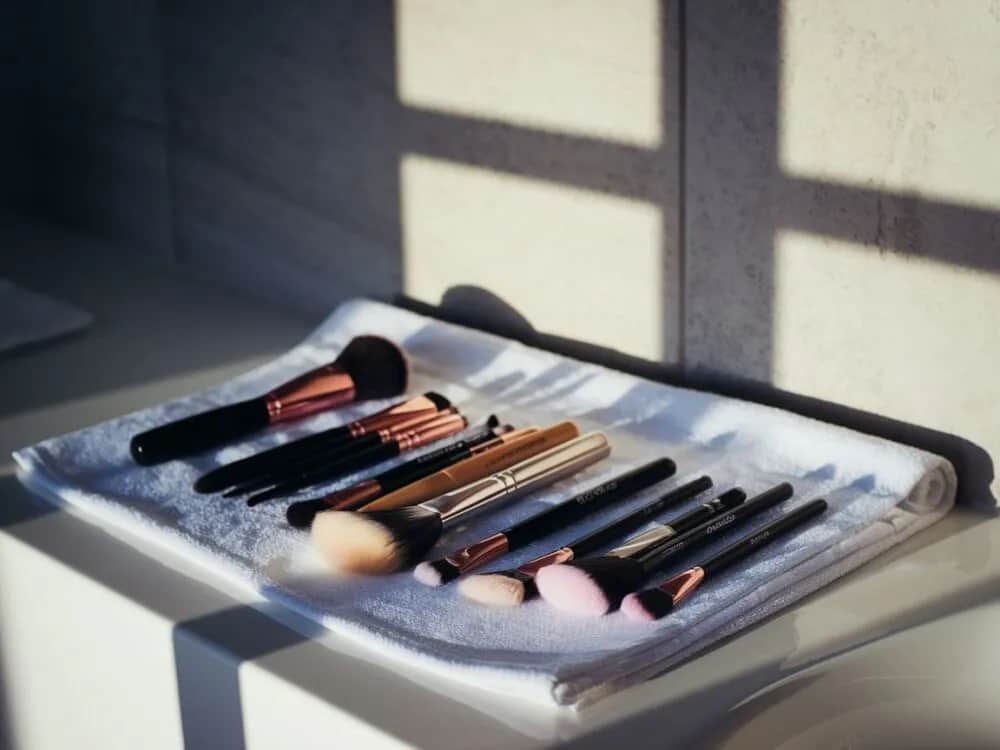 Jak suszyć pędzle do makijażu, aby uniknąć ich uszkodzenia?